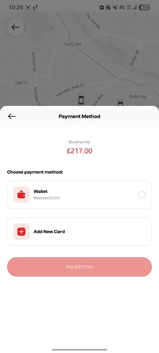 Book instantly screen
